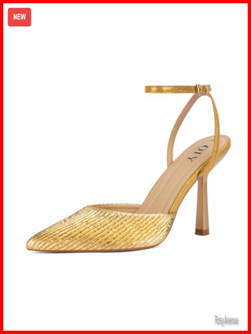 Women's Satin Closed Toe Stiletto Heels Adjustable Ankle Strap Pumps